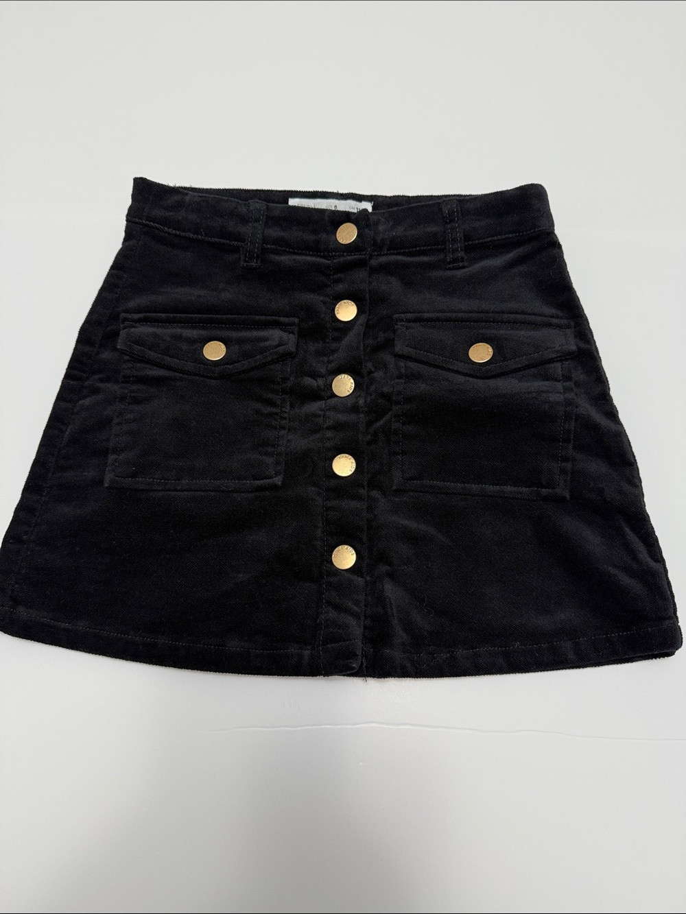 Zara velvet skirt